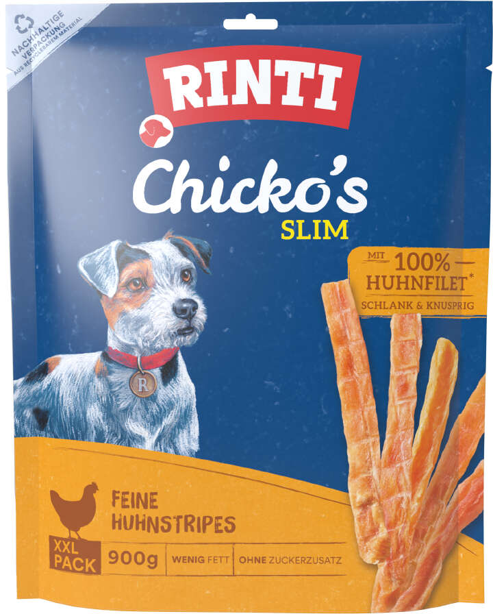 RINTI Hundeleckerlis Chicko's Slim Huhn XXL